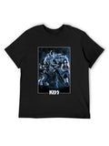 KISS Band Lightning Performance Vintage Rock T-Shirt