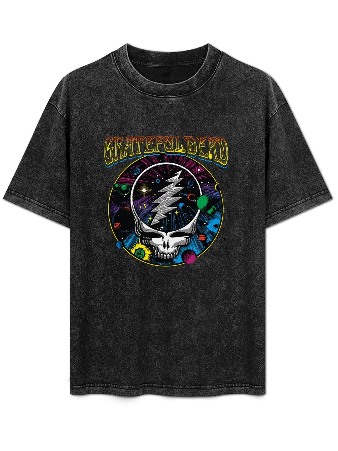 Grateful Dead Cosmic Steal Your Face Graphic T-Shirt