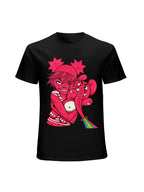 Gorillaz Pink Elephant Character Graphic T-Shirt