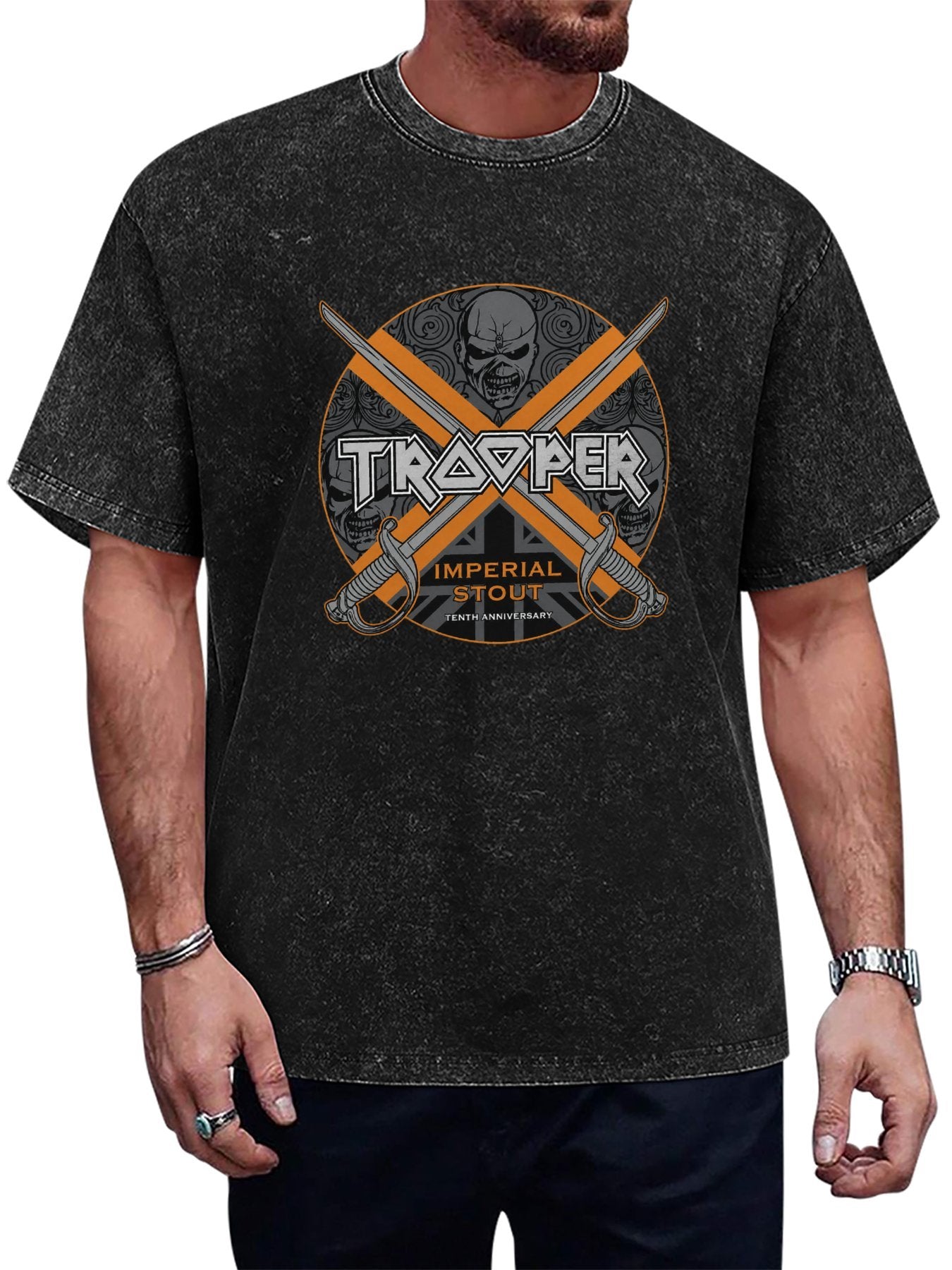 Iron Maiden Trooper Imperial Stout Graphic T-Shirt Main image