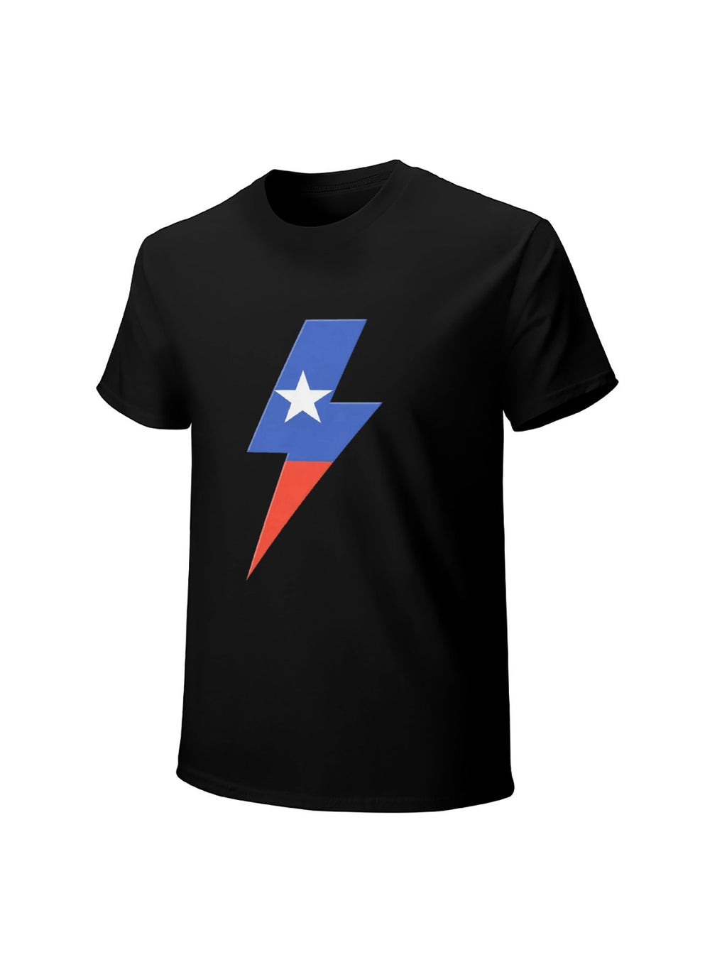 Star Lightning Bolt Minimalist Rock T-Shirt