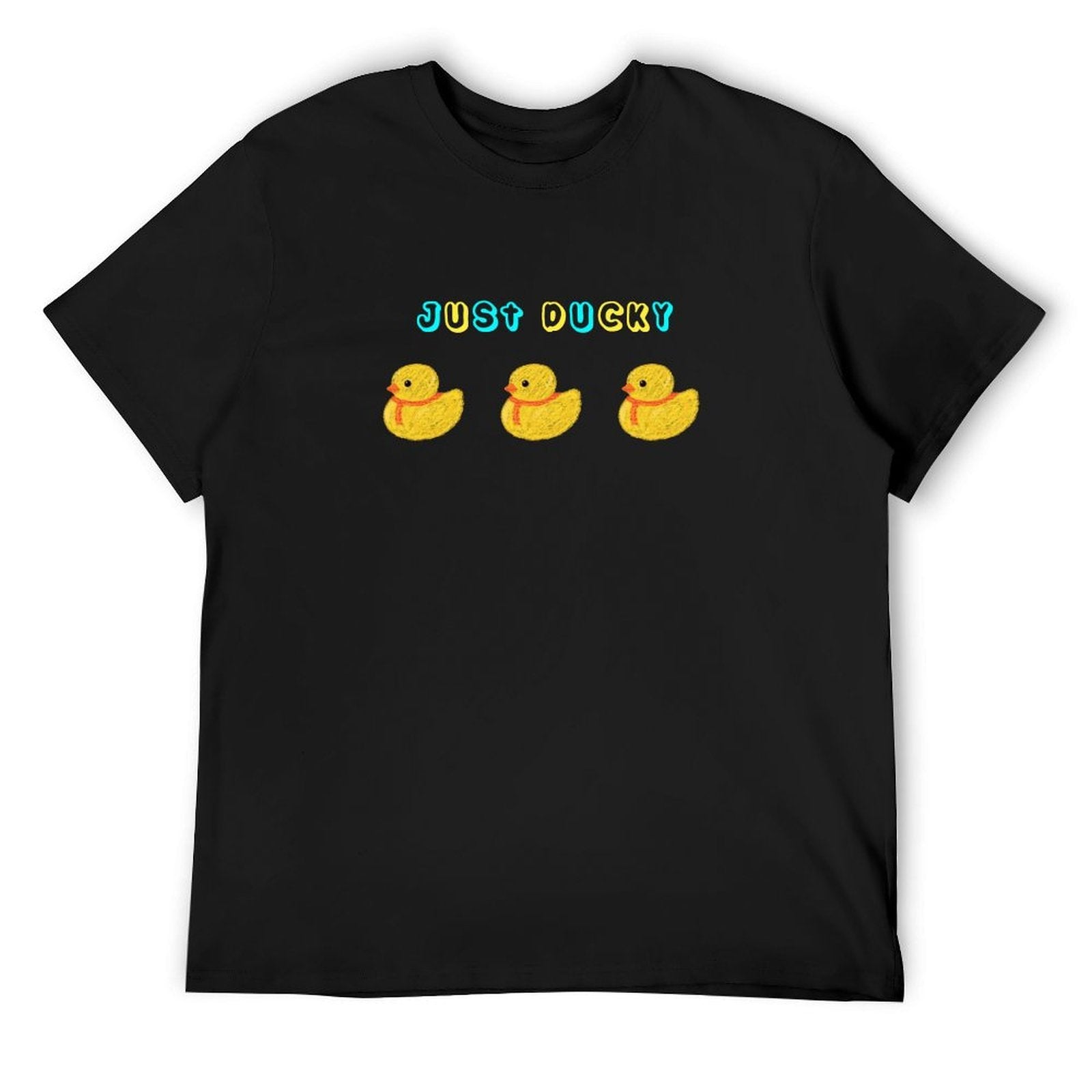Just Ducky Graphic Black T-Shirt Main image