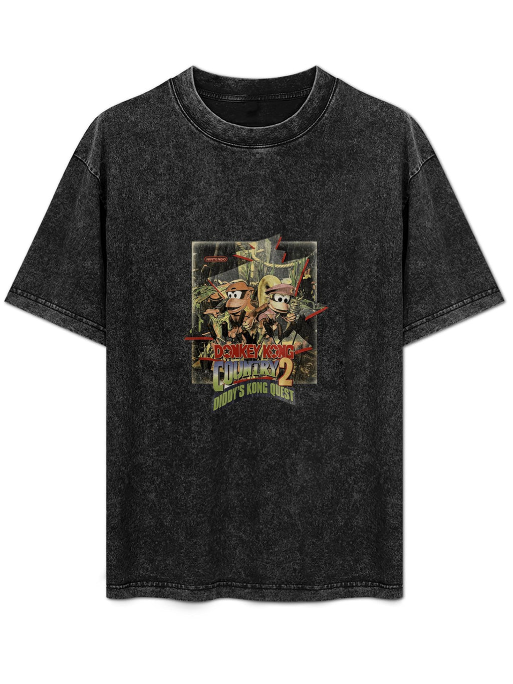 Donkey Kong Country 2 Washed Graphic T-Shirt