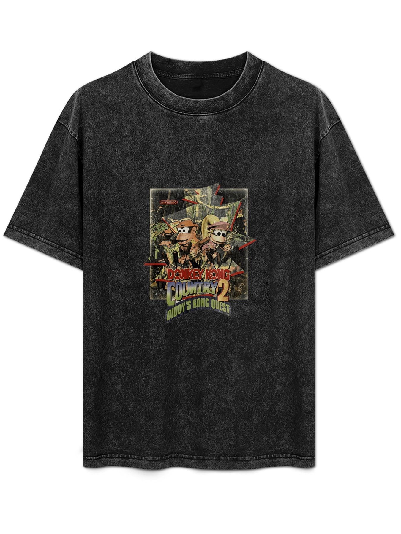 Donkey Kong Country 2 Washed Graphic T-Shirt