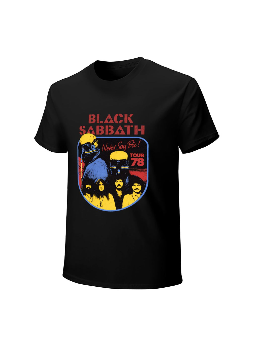 Black Sabbath Never Say Die! Tour 78 Vintage Graphic T-Shirt