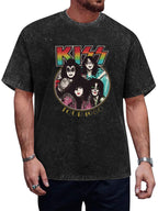 KISS Tour 1980 Band Portrait Graphic T-Shirt