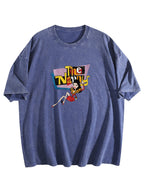 The Nanny Cartoon Graphic Washed T-Shirt