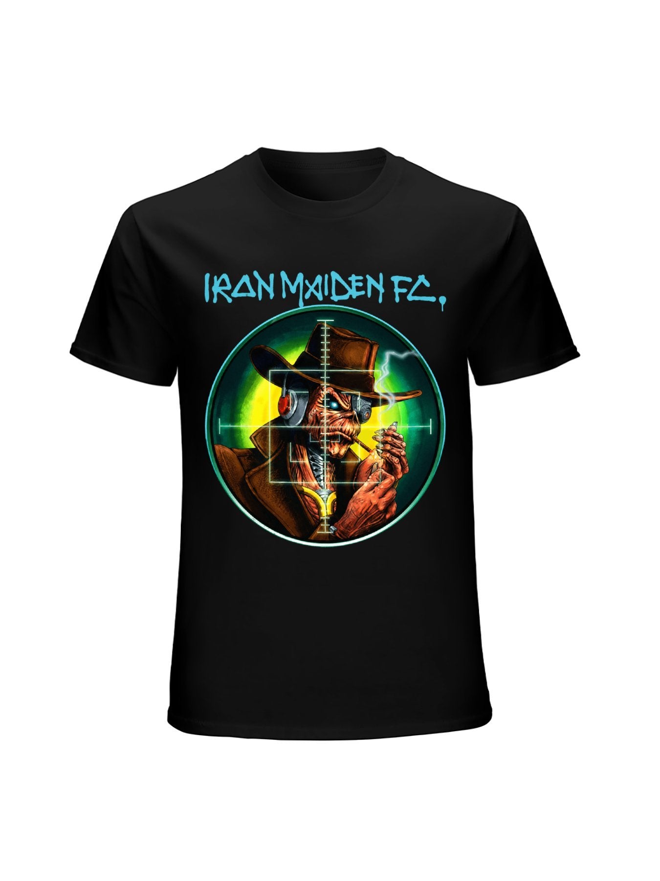 Iron Maiden Cowboy Eddie Target Graphic T-Shirt