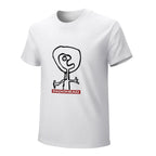 Radiohead Abstract Figure Graphic White T-Shirt