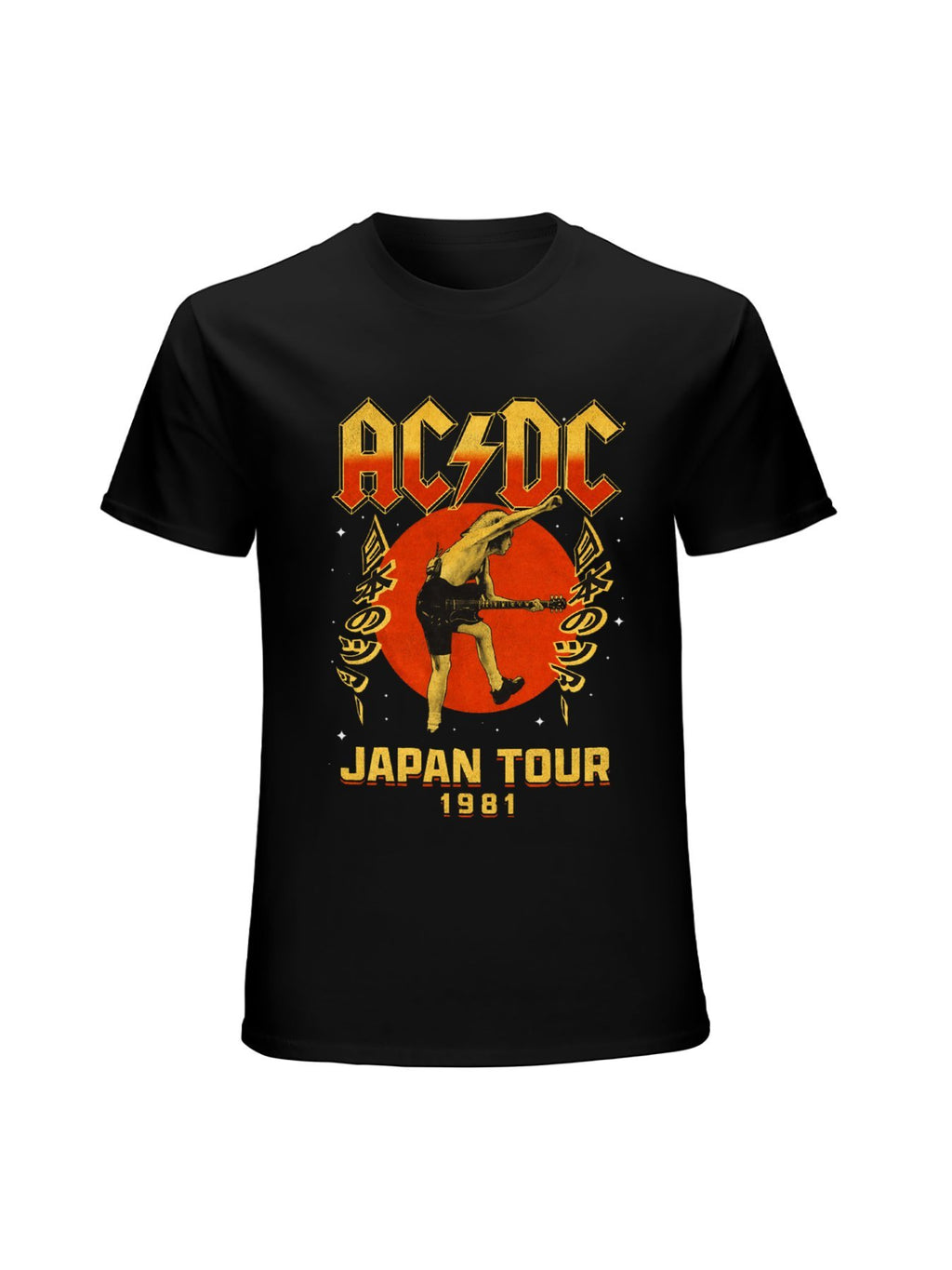 AC/DC Japan Tour 1981 Vintage Rock T-Shirt