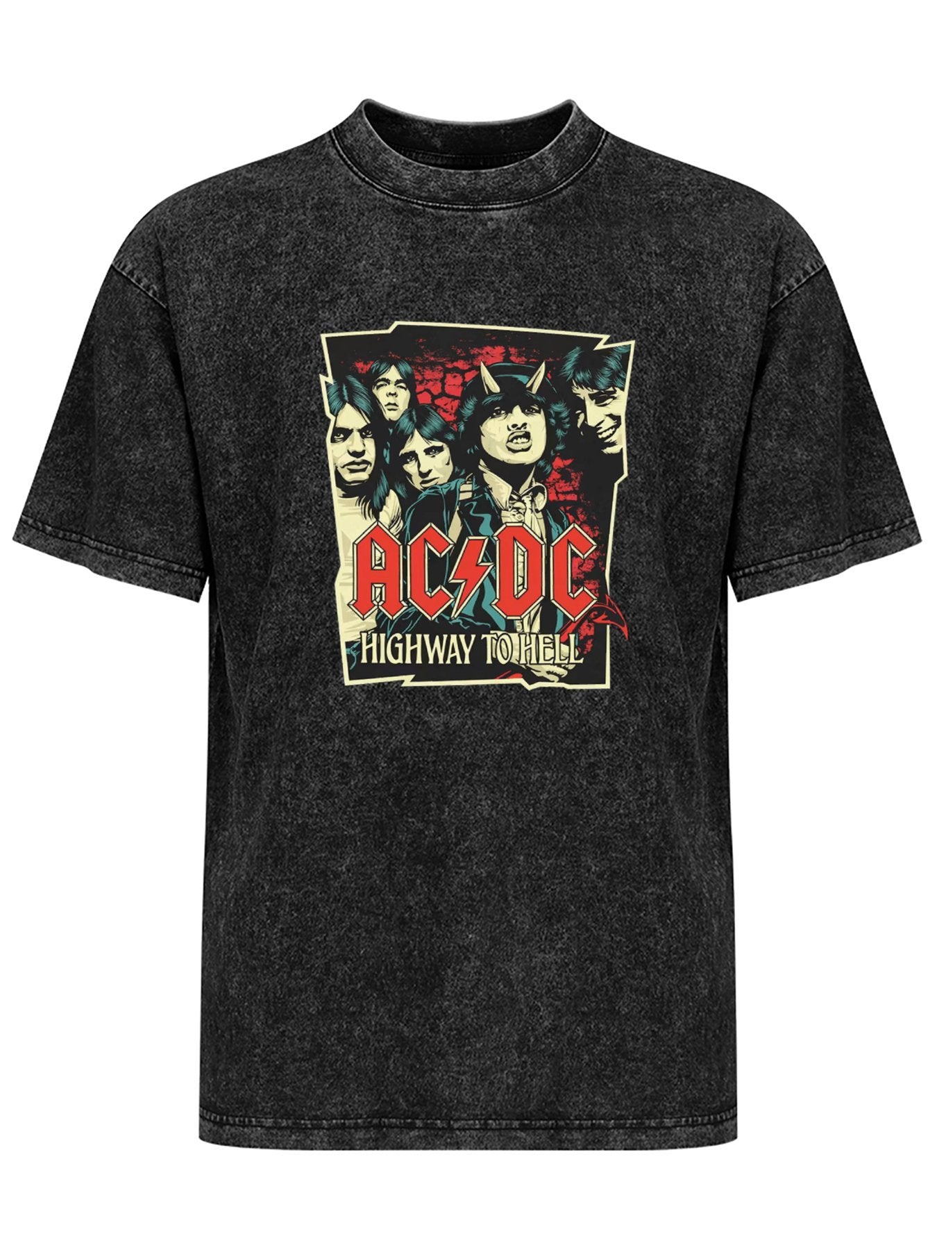 AC/DC Highway to Hell Band Portrait T-Shirt