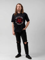 Mötley Crüe The World Tour Pentagram Graphic T-Shirt