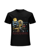Iron Maiden Eddie Night Scene Graphic T-Shirt