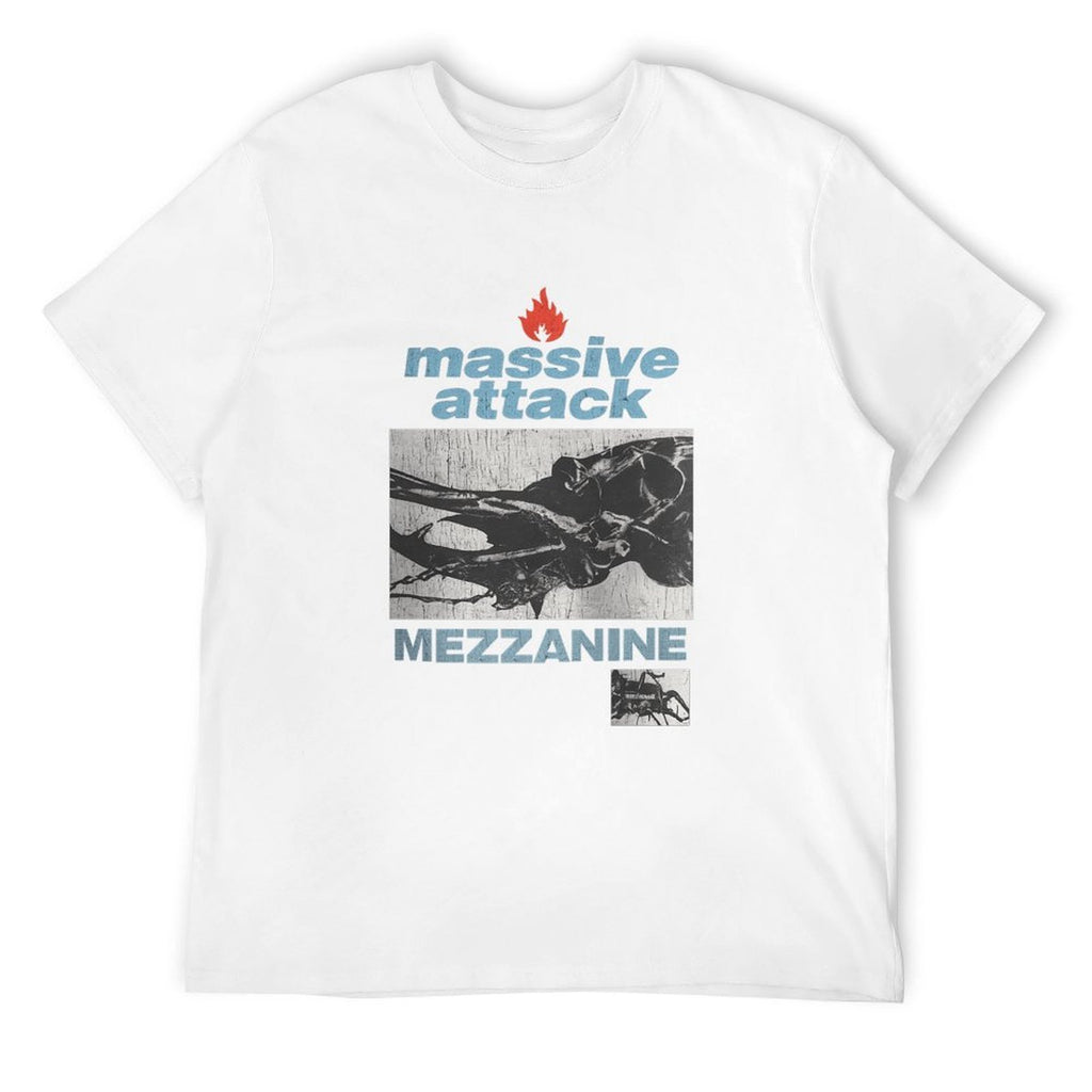 Massive Attack Mezzanine Graphic Black T-Shirt