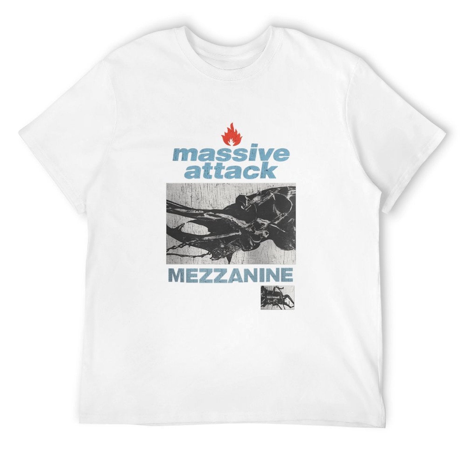 Massive Attack Mezzanine Graphic Black T-Shirt