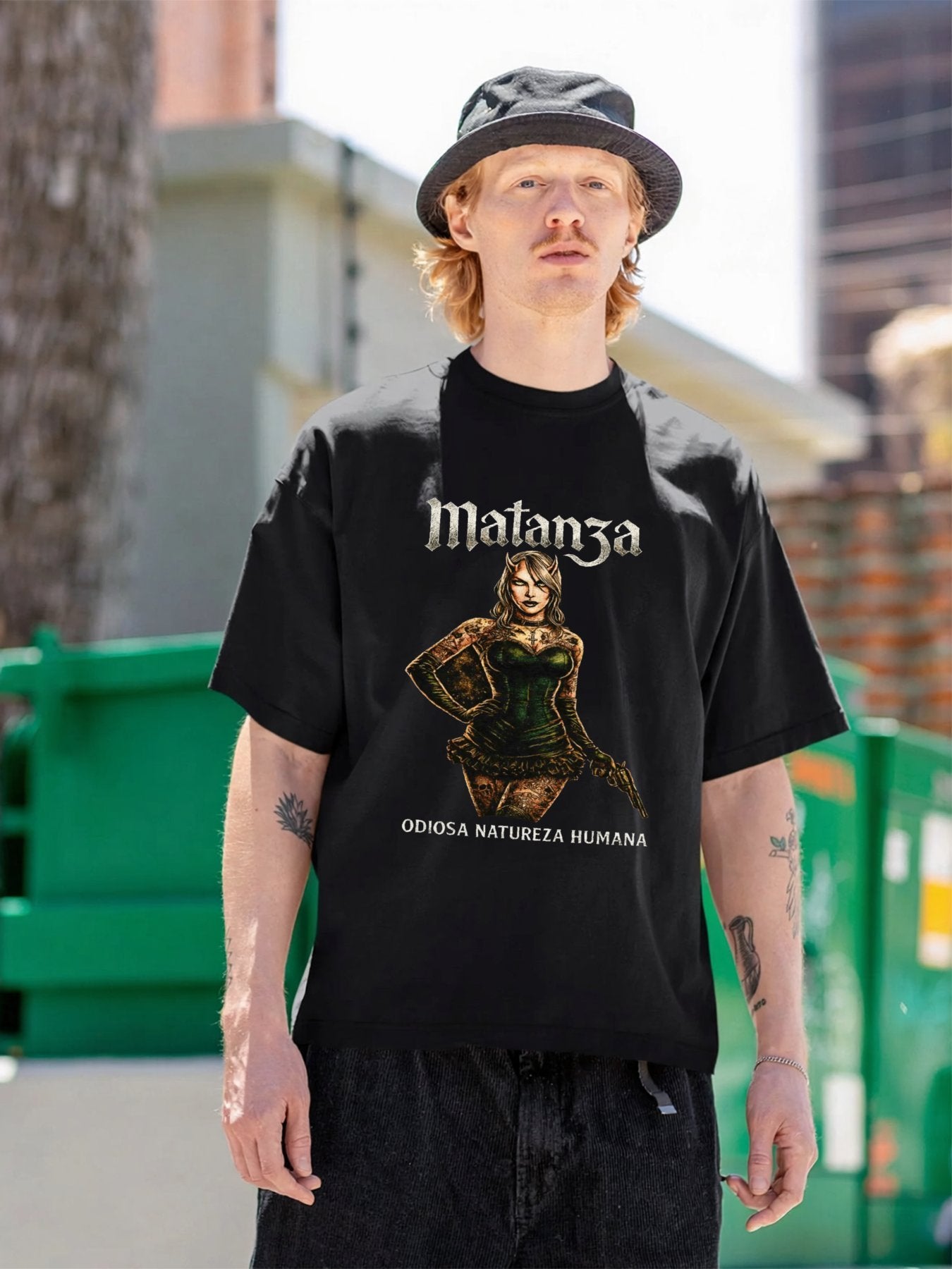 Matanza Devil Woman Outlaw Metal T-Shirt
