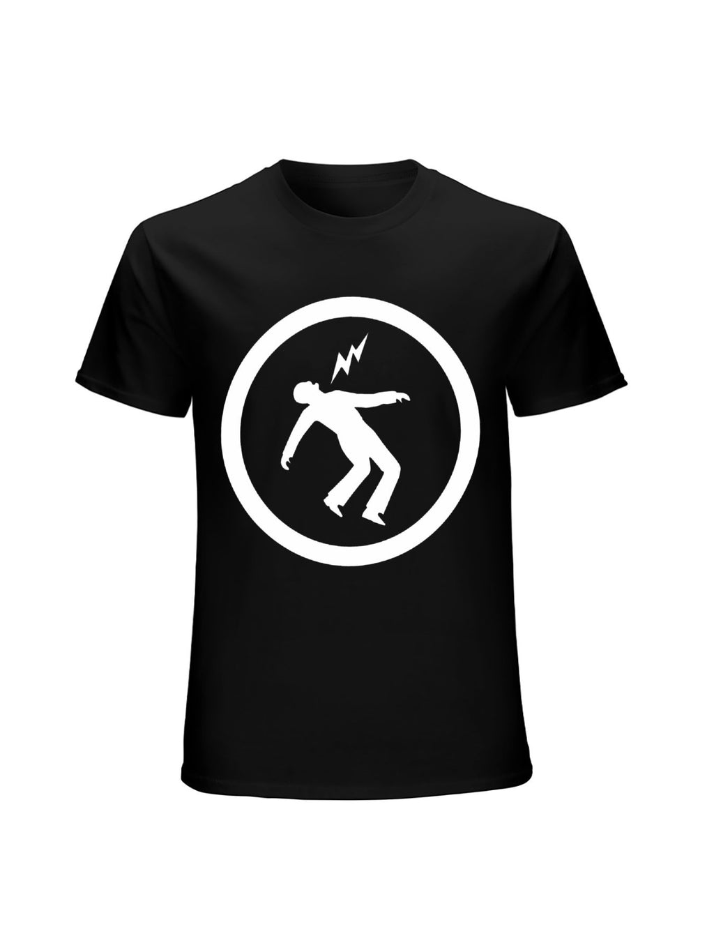 Green Day Lightning Silhouette Minimalist Punk Graphic T-Shirt