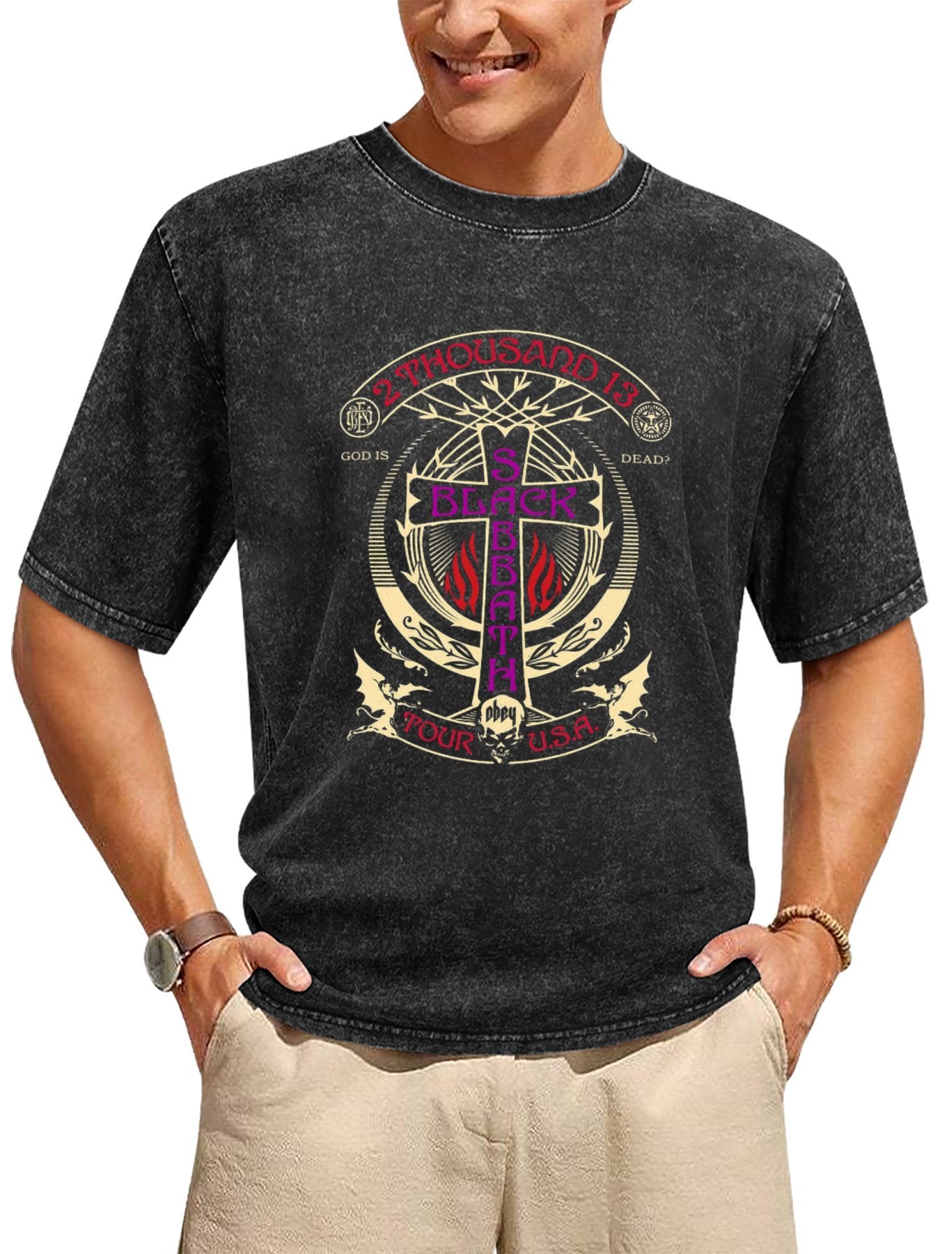 Black Sabbath 13 Tour Graphic T-Shirt Secondary image