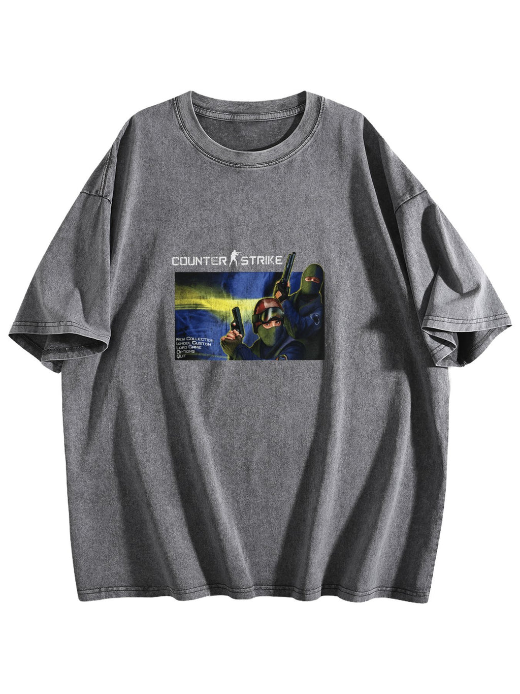 Counter Strike Washed Graphic T-Shirt
