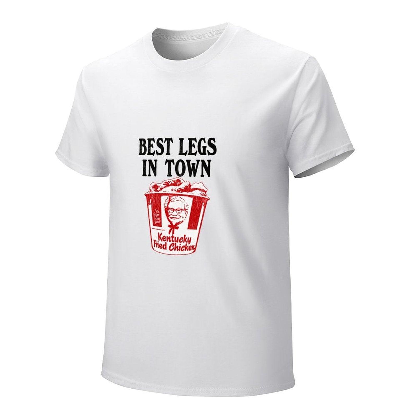 Best Legs in Town Fried Chicken Graphic T-Shirt