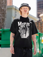 Misfits Fiend Skull Horror Graphic T-Shirt