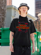 Roses Guns & Whiskey Thorn Wreath Graphic T-Shirt