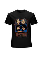 Led Zeppelin Band Portrait Vintage Rock T-Shirt