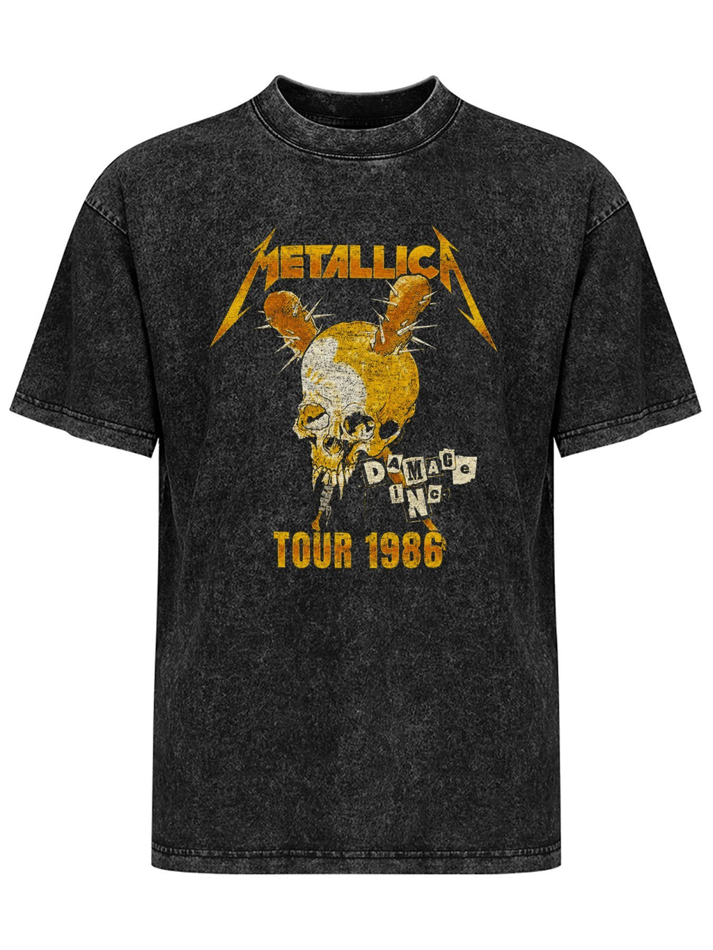 Metallica Damage Inc. Tour 1986 Graphic T-Shirt