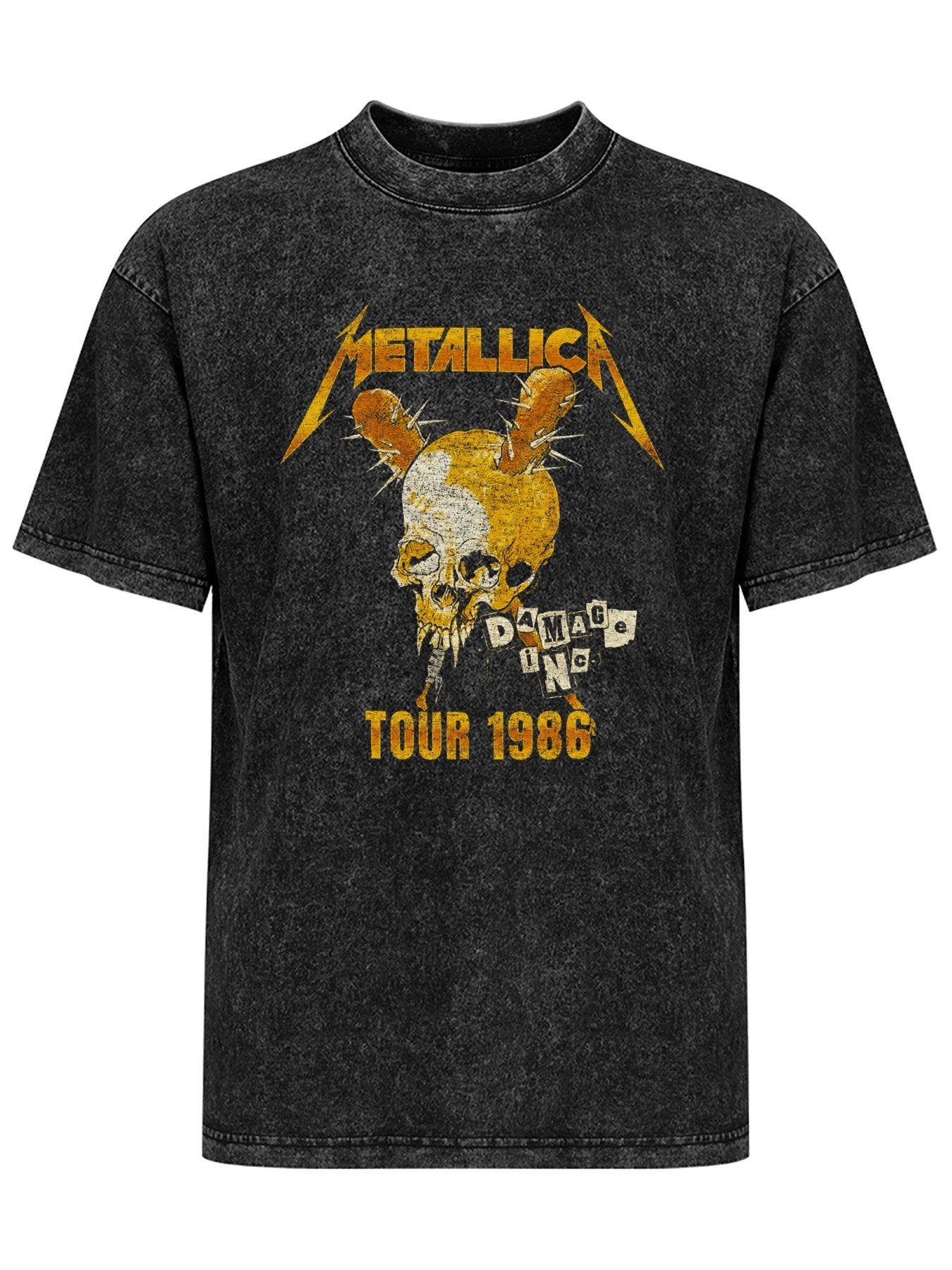 Metallica Damage Inc. Tour 1986 Graphic T-Shirt