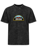 Twin Peaks Sheriff Department Graphic Washed T-Shirt