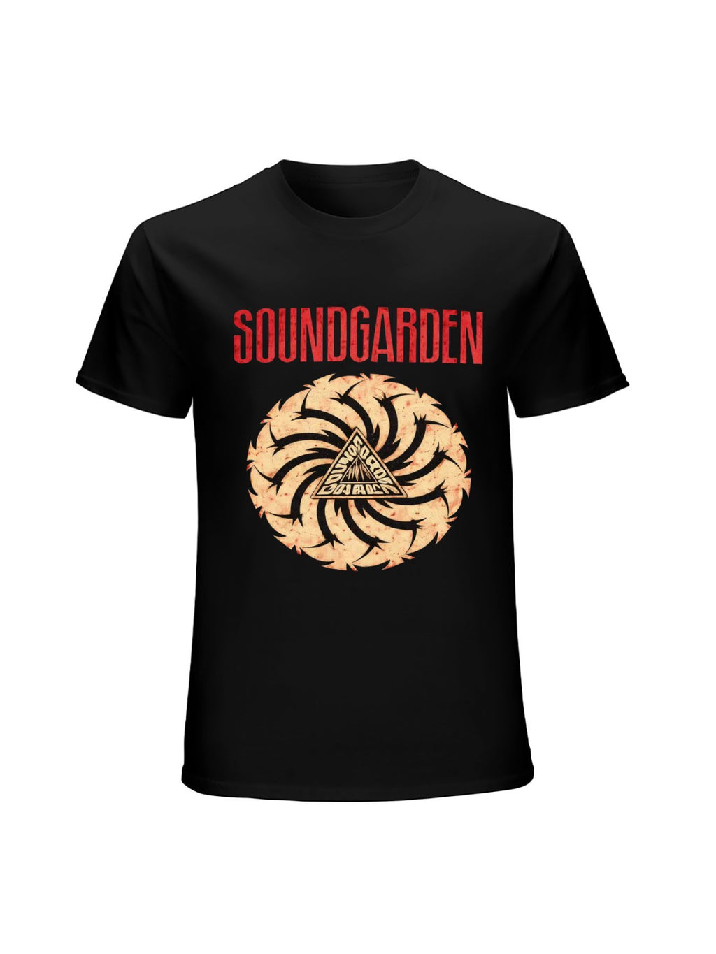 Soundgarden Spiral Sunburst Grunge Rock T-Shirt