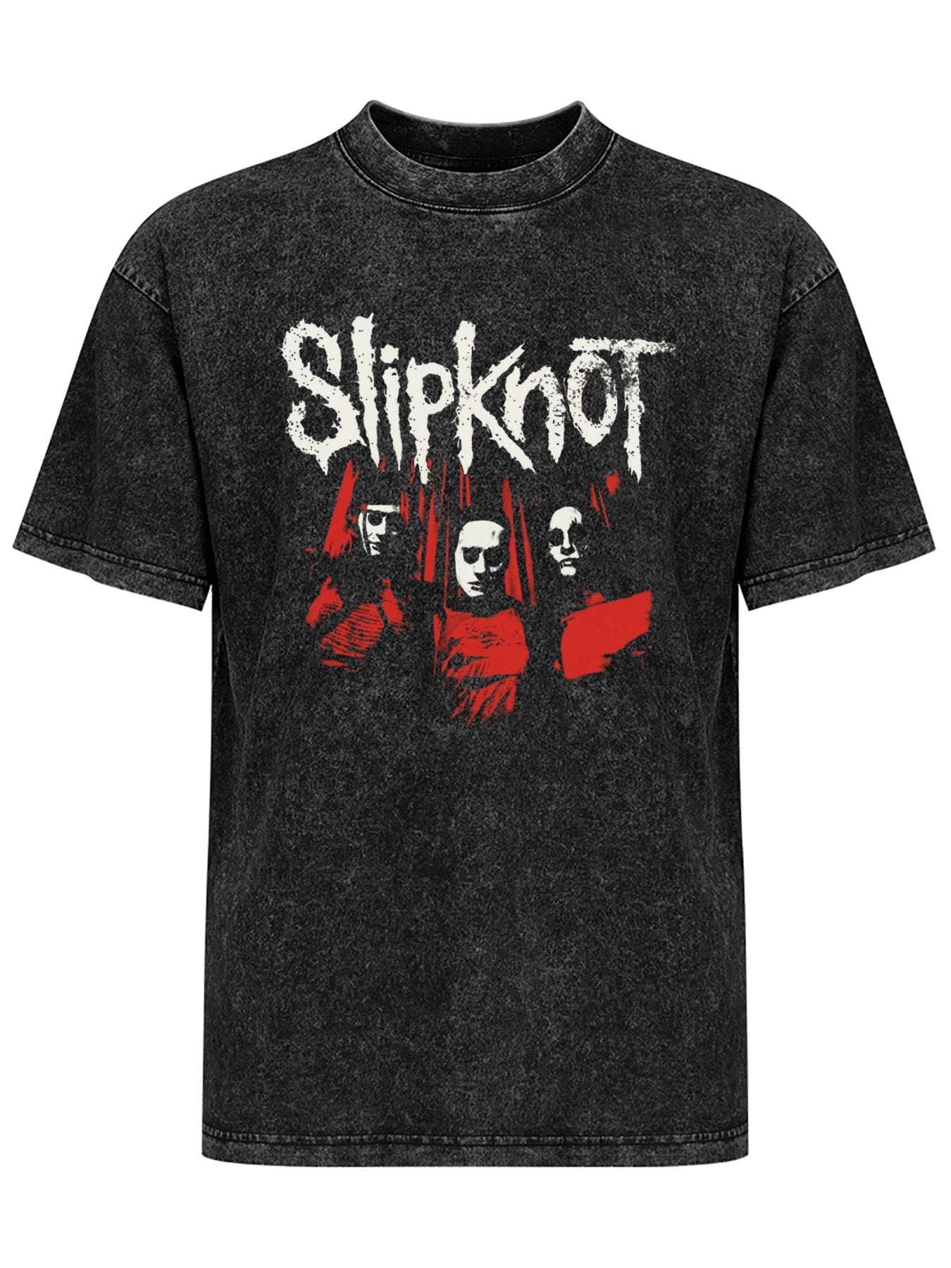 Slipknot Red Mask Portrait Graphic T-Shirt