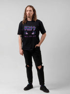 KISS Tour ’82-’83 Purple Eyes Vintage Rock T-Shirt