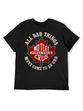 Mötley Crüe Final Tour Maple Leaf Graphic T-Shirt