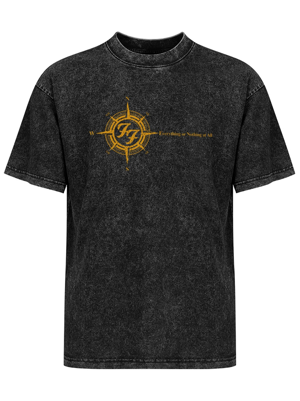 Foo Fighters Everything or Nothing at All Compass Graphic T-Shirt