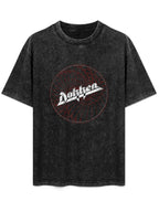 Dokken Geometric Circle Logo Graphic T-Shirt