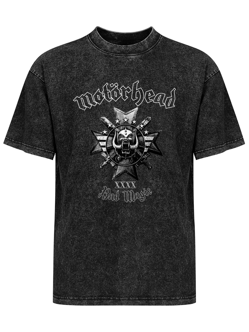Vintage Washed Motörhead Bad Magic Graphic T-Shirt