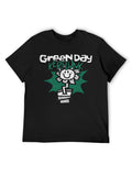 Green Day Kerplunk Flower Punk Graphic T-Shirt