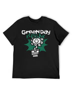 Green Day Kerplunk Flower Punk Graphic T-Shirt