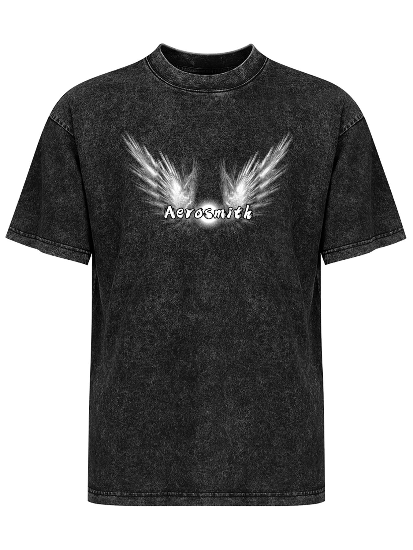 Aerosmith Radiant Wings Logo Graphic T-Shirt