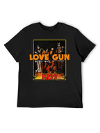 KISS Love Gun Band Photo Graphic T-Shirt