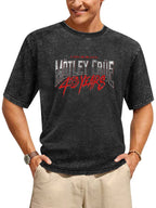 Mötley Crüe 40 Years Anniversary Graphic T-Shirt