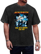 Aerosmith Done with Mirrors Tour 1986 Graphic T-Shirt
