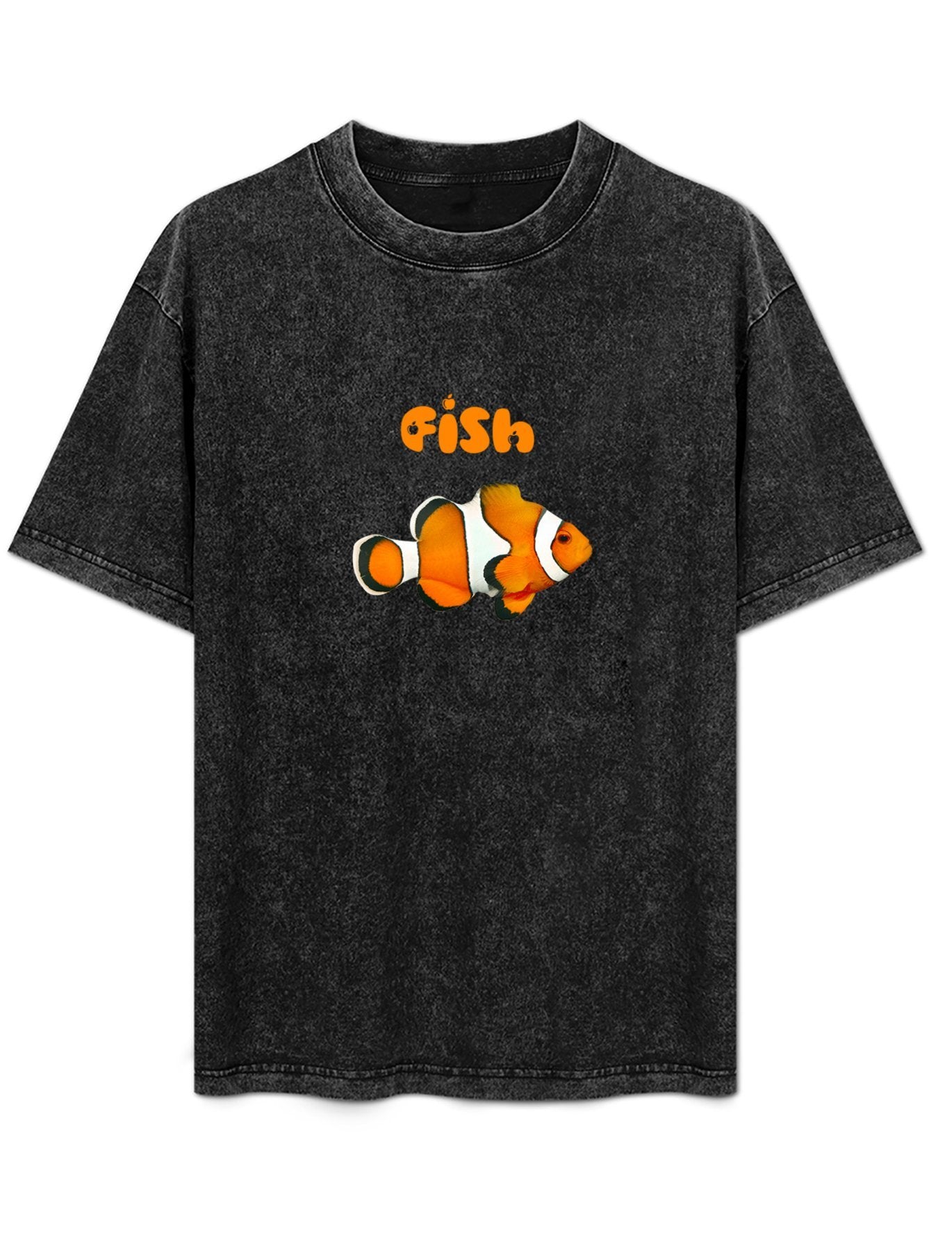 Clownfish Graphic Washed T-Shirt