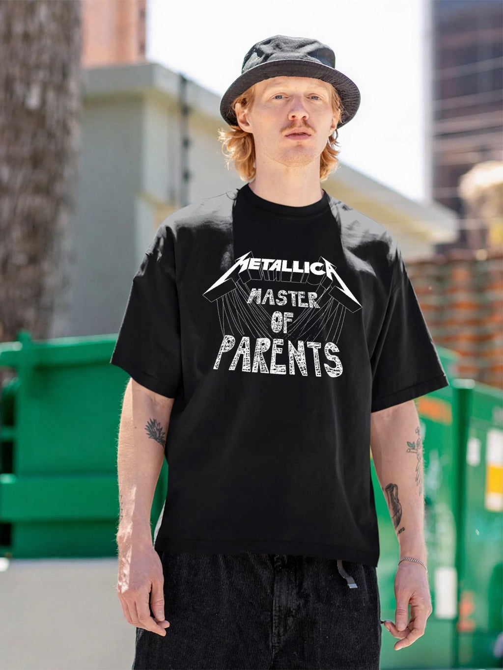 Metallica “Master of Parents” Graphic T-Shirt