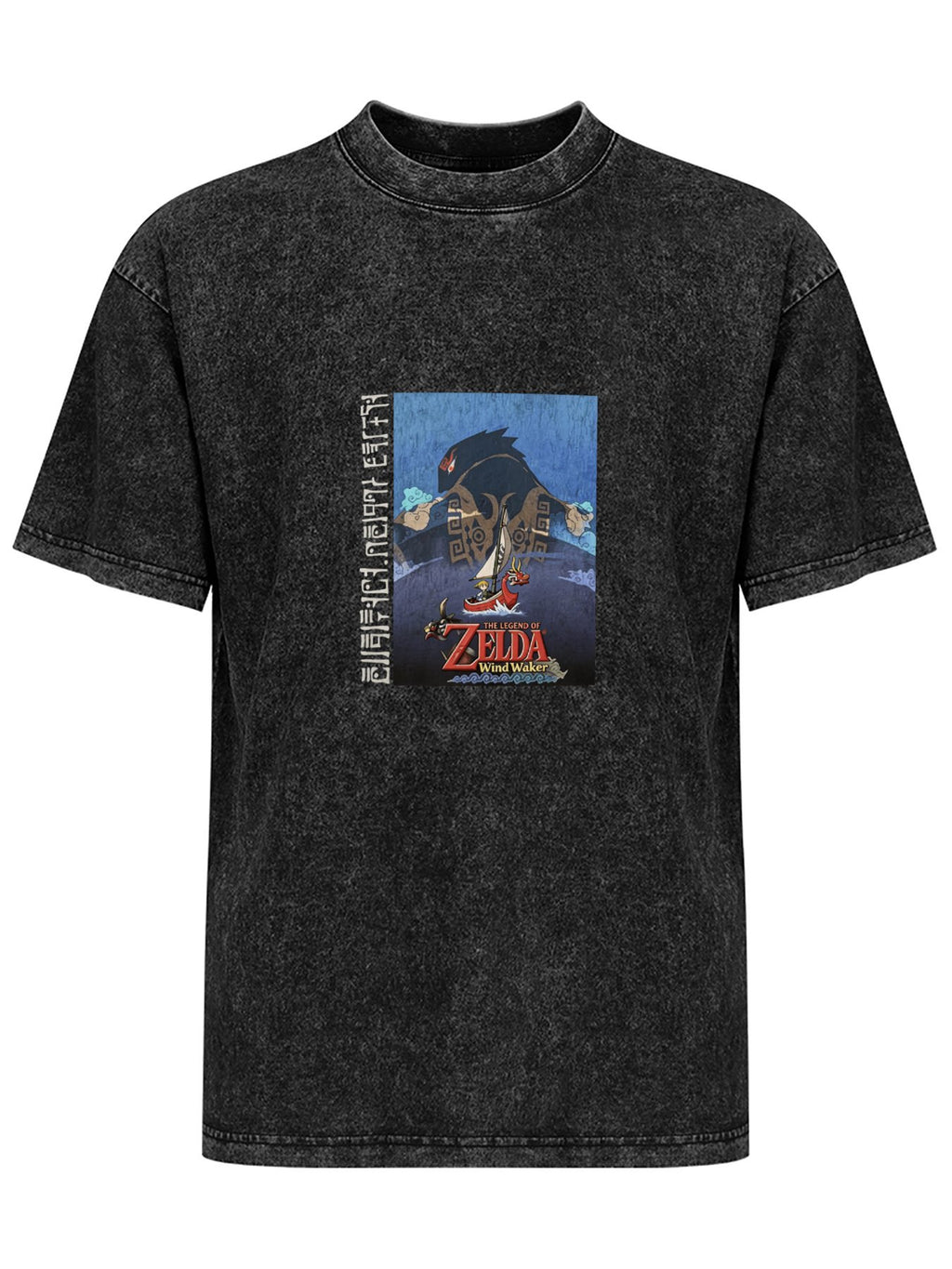 The Legend of Zelda Wind Waker Washed Graphic T-Shirt