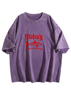 Mako's Shark Graphic Washed T-Shirt