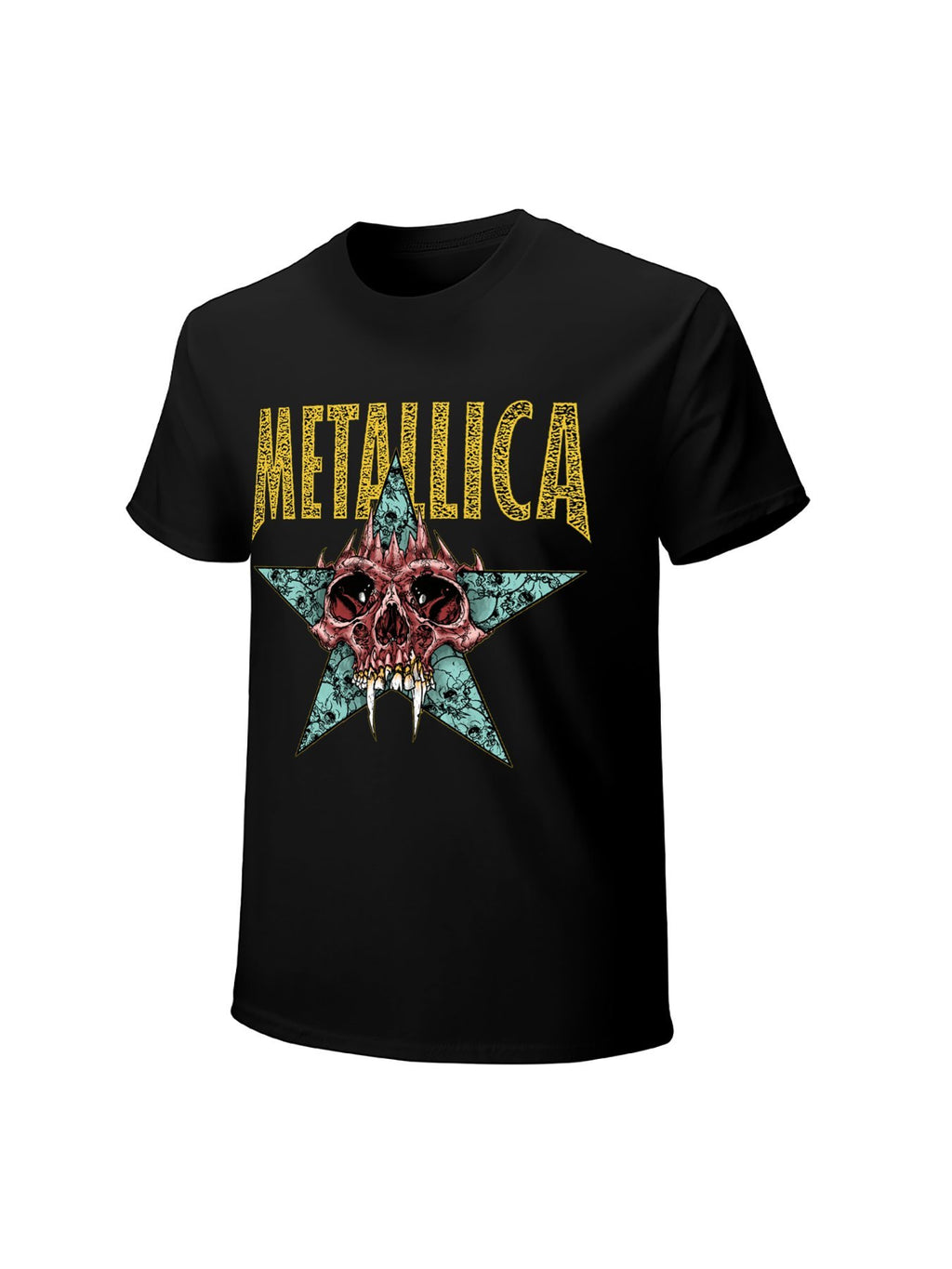 Metallica Skull Star Graphic T-Shirt