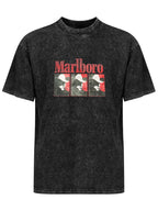 Marlboro Cowboy Graphic Washed T-Shirt