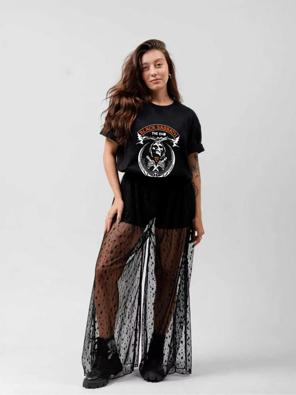 Black Sabbath Grim Reaper Crest Final Tour T-Shirt